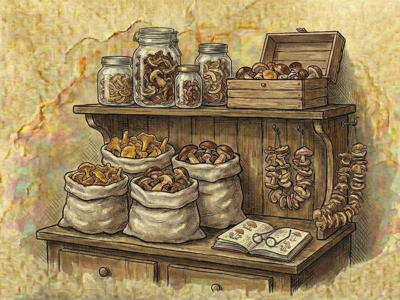 Dried Fungi