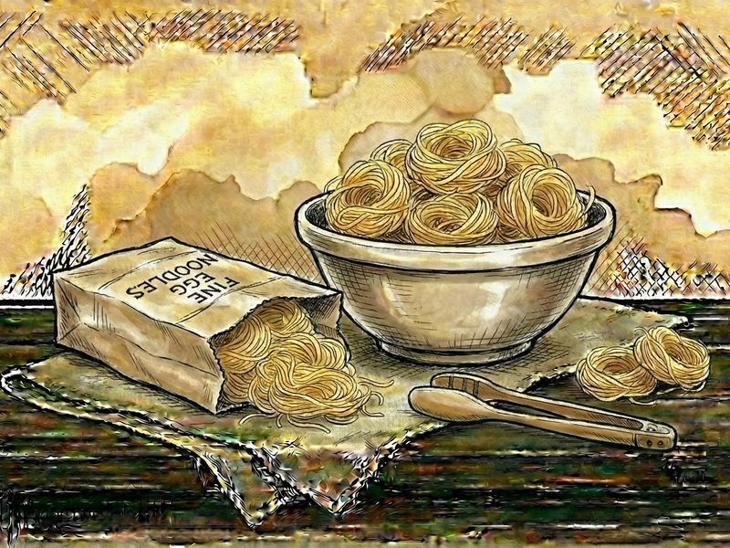 Fine Egg Noodles