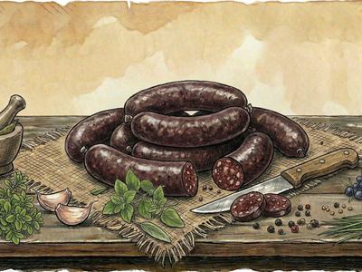 Kaszanka (Polish black pudding)