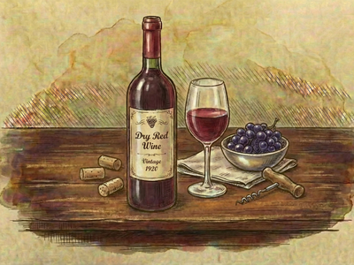 Red Wine (Dry)
