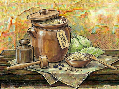 Sauerkraut (Kapusta Kiszona)