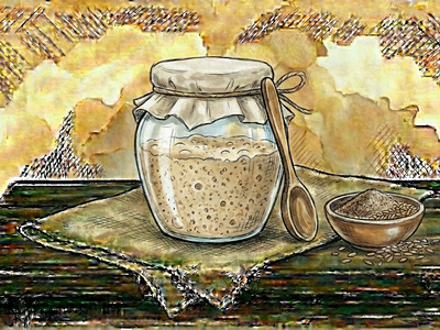 Zakwas Żytni (Rye Starter)