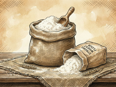 Strong Wheat Flour (Bread Flour)